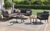 Merax Gartenlounge-Set für 5-6 Personen, 6-Sitzer Gartenmöbel-Set Sitzgruppe mit 2 stapelbaren Couchtische, grau Bild 3