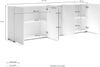 Sideboard >Mister< in weiss, Lack Hochglanz - 225x80x38cm (BxHxT) Bild 5