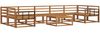 vidaXL Outdoor-Sofagarnitur 8 pcs Natur Massivholz Akazie 3367342 Bild 2