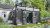 Vitavia Gerätehaus "Kosmos", schwarz / anthrazit, 11,5 m² Bild 3
