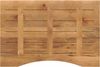 vidaXL Schreibtischplatte mit Aussparung 80x50x2,5 cm Massivholz Mango 370207 Bild 5