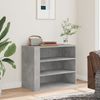 vidaXL Wandregal Betongrau 75x35x60 cm Holzwerkstoff 848419 Bild 3