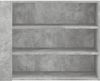 vidaXL Wandregal Betongrau 75x35x60 cm Holzwerkstoff 848419 Bild 4