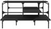 vidaXL Couchtisch Schwarz 100x100x48,5 cm Holzwerkstoff 842311 Bild 5