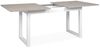 Finori Houston 80A Auszugstisch, Dekor Sandstein / weiß | Auszugstisch für Esszimmer | Maß: B x H x T ca. 160-200 x 75 x 90 cm | Zeitlos & Praktischer Auszugstisch - ausziehbar von 160 cm auf 200 cm (1 Einlegeplatte á 40 cm) Bild 4