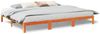 vidaXL Familienbett ohne Matratze Wachsbraun 240x200 cm Massivholz 3324567 Bild 2