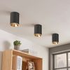 LED Aufbaustrahler Deckenleuchte 230V Aufbauleuchte Aufputz Aufbauspot GU10 Gold Bild 2