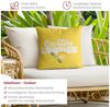 Bilderdepot24 Dekokissen draußen Kissenhülle/ Garten/ Outdoorkissen Kissenhülle gelb Kulinarisc, Bezug Aquarell mit / ohne Füllung Zierkissen Outdoor Sofa Bett Bild 4