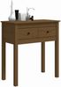 vidaXL Konsolentisch Honigbraun 70x35x75 cm Massivholz Kiefer 814612 Bild 4