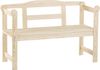 iWerk Holzbank Kiefer natur 118 x 43,6 x 73,5 cm Bild 2