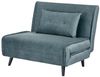 riess-ambiente Relaxsessel SMART MULTIFUNCTION 100cm petrol - Samt, Bettfunktion, mit Kissen (Einzelartikel, 1-St), ausziehbare Schlafgelegenheit - ideal für Wohn- oder Gästezimmer Bild 2