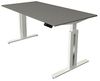 Kerkmann Move 3 fresh Schreibtisch Steh und Sitztisch (B) 160 x (T) 80 cm grafit Bild 4