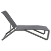 VERONA Sonnenliege, Gestell: Aluminium Iron grey, Textil: Grau Bild 2