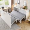 Flieks Schrankbett Klappbett 140x200 cm mit Matratze & Rollen Bild 3
