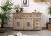 Sideboard Mango 150x45x90 whitewash lackiert RAILWAY #320 Bild 3