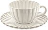 Bloomy Kaffeetassen-Set mit Untertellern 220 ml aus Porzellan - 12-tlg Bild 2