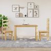 vidaXL Esstisch PANAMA 112x60x75 cm Massivholz Kiefer 4005702 Bild 3