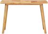 vidaXL Esstisch Natur 100 x 55 x 75 cm Massivholz Mango 4104621 Bild 5