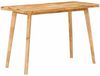 vidaXL Esstisch Natur 100 x 55 x 75 cm Massivholz Mango 4104621 Bild 2