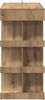 Bartisch, Stehtisch, Bistrotisch mit Regal Artisan-Eiche 100x48x101,5 cm Bild 5