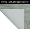 OTTO home Badematte Regona Scandi, Badvorleger, Badezimmer Teppich, Duschvorleger, Höhe 10 mm, rutschhemmend beschichtet, strapazierfähig, Polyester, rechteckig, Badteppich, Uni Farben, Hoch-Tief-Effekt, modernes Muster, Zen Bild 4