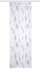 HOME WOHNIDEEN Gardine PAOLO (1 St), Schlaufen, halbtransparent, Voile, halbtransparent Bild 2