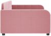 vidaXL Tagesbett Rosa 100x200 cm Samt 354068 Bild 4