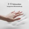 ROYGBIV Nackenstützkissen Orthopädisches Ergonomisches Wellenform Kopfkissen 60×38 cm, Füllung: 38D Memory-Schaum + 60D Stützschaum, Seitenschläfer, Rückenschläfer, 1-tlg, 3 Zone Höhe-10/7/12 cm, OEKO-TEX, Abnehmbarer, Waschbarer Bezug Bild 4