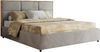 Premium Polsterbett LERIO CLASSIC 180 x 200 cm mit Stauraum, gepolstertem Kopfteil, Gasdruckfedern & Lattenrost - Modernes Design, Inkl. Lattenrost - Hellgrau Velvet Bild 5