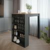 Bartisch Repose Goldkraft Eiche/Anthrazit 67 x 100 cm Vicco Bild 4