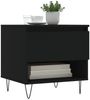 vidaXL Couchtische 2 Stk. Schwarz 50x46x50 cm Holzwerkstoff 830911 Bild 3
