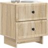 vidaXL Nachttisch Sonoma-Eiche 43 x 34,5 x 47,5 cm Holzwerkstoff 893839 Bild 2