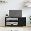 vidaXL TV-Schränk Schwarz Eichen-Optik 100 x 40 x 45 cm Holzwerkstoff 879479 Bild 4