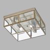 Deckenleuchte, Antik Messing, 25 cm, FLUSH Bild 2