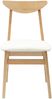 vidaXL Esszimmerstühle 2 pcs Natur 42 x 47.5 x 81 cm 42020437 Bild 5
