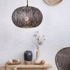 LED Pendellampe, Orientalisch, Metallschirm, silber, D 30 cm Bild 5