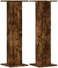 vidaXL Pflanzenständer 2 Stk. Räuchereiche 30x30x95 cm Holzwerkstoff 3307877 Bild 2
