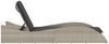 vidaXL Sonnenliege mit Auflage Hellgrau 60x205x73 cm Poly Rattan 368283 Bild 5