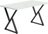 Shefa Line Esstisch Chicago 140 - Modernes Design in Craft Eiche & Weiß - 140 cm Bild 2