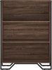 vidaXL Bücherregal Braun Eichen-Optik 80x31x106 cm Holzwerkstoff 848628 Bild 4
