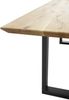 Esstisch >Bianka< in Eiche/schwarz - 220x74x100 (BxHxT) Bild 2