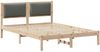 vidaXL Bettrahmen Dunkelgrau 150 x 200 cm Massives Kiefernholz 878110 Bild 2