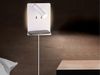 LED Wandspot ELEMENT Weiß mit Schalter, Stecker, USB Ladefunktion, Breite 16cm Bild 5