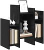 vidaXL Seitenschrank Schwarz Eichen-Optik 60 x 26 x 60 cm 875133 Bild 3