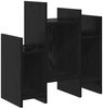 vidaXL Seitenschrank Schwarz Eichen-Optik 60 x 26 x 60 cm 875133 Bild 2