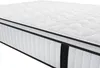 Vente-unique - DELICE Set aus Matratze und Bettgestell Stoff Weiß - B 160 cm x H 31 cm28 cm x L 200 cm Bild 5