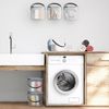 Rotho Waschmittelbehälter Albula 6 l anthrazit Waschpulverbox Waschmittelbox mit Deckel Bild 2
