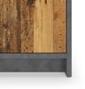 Regal Jugendzimmer NELSON-129 offener Schrank in grau mit Holz Nb, B/H/T ca. 55,8/196/42 cm Bild 2