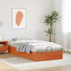 vidaXL Ottoman Bettgestell mit Stauraum Wachsbraun 90 x 190 cm 3418764 Bild 4