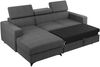 Ecksofa Kiarge Premium Cord (Farbe: Poso 100, Seite: Rechts 2R+LC) Bild 3